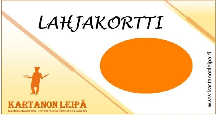 Lahjakortti
