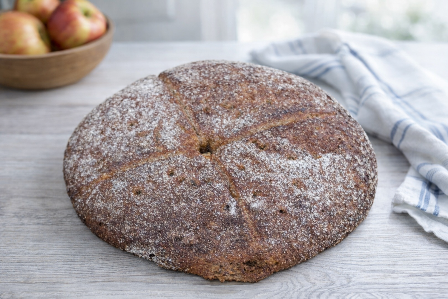 Ruisreikäleipä hiivaton 400 g perinteinen täyteläinen ruisleipä